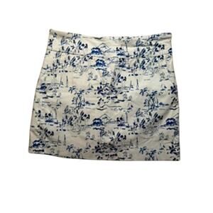 Navy and White Skort SIze 8